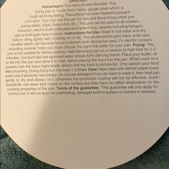 Black star frying pan BRAND NEW - Picture 3 of 3